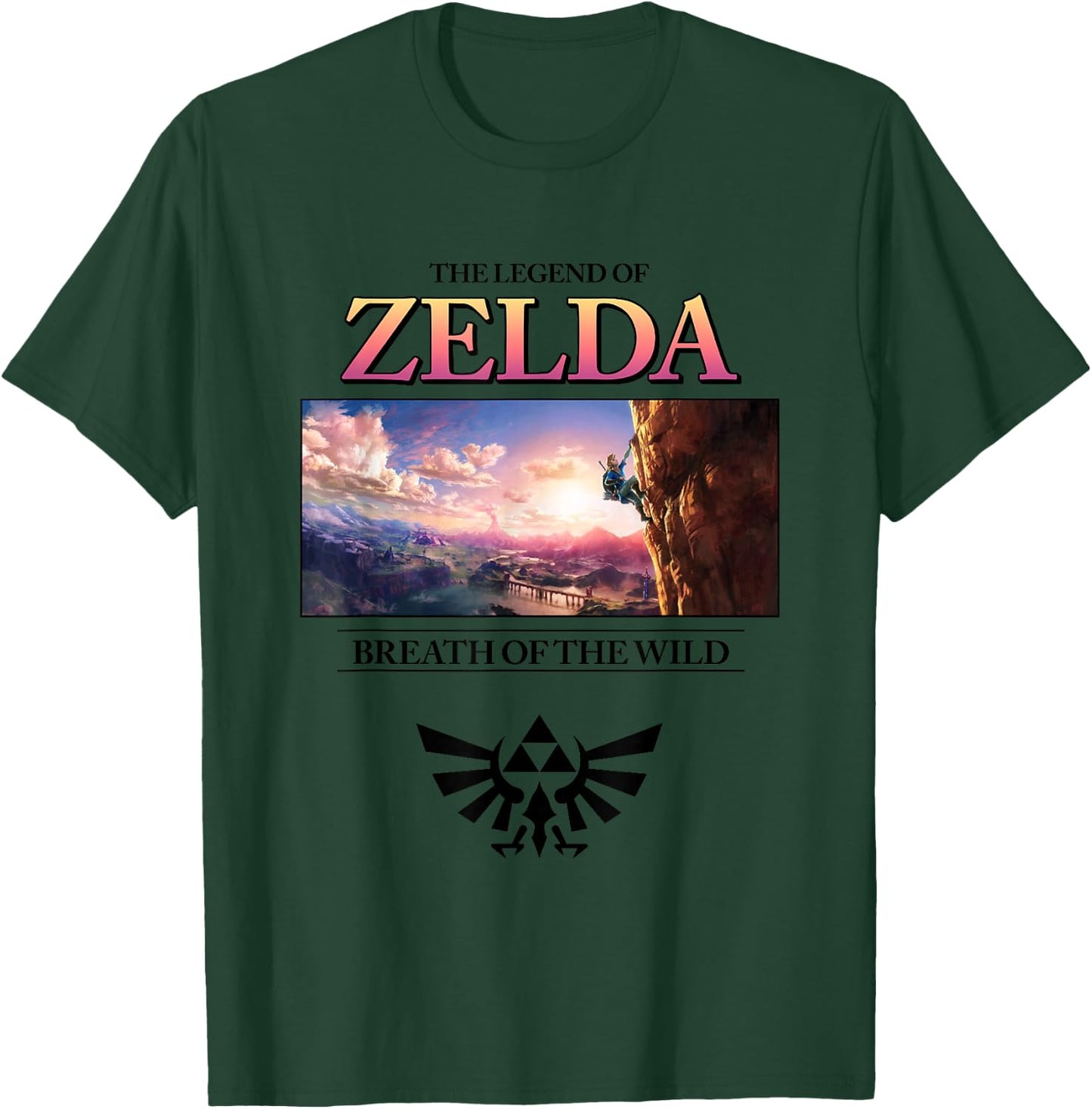 The Legend of Zelda Breath of the Wild Sky Panel T-Shirt - T-Shirt | Forest