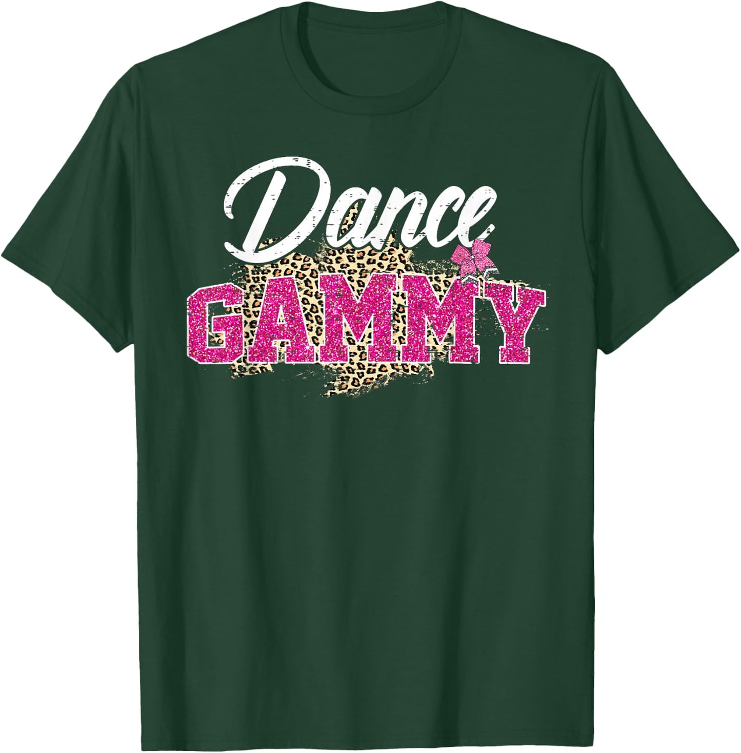 Dance Gammy Leopard Funny Dancing Gammy Mother's Day T-Shirt - T-Shirt | Forest