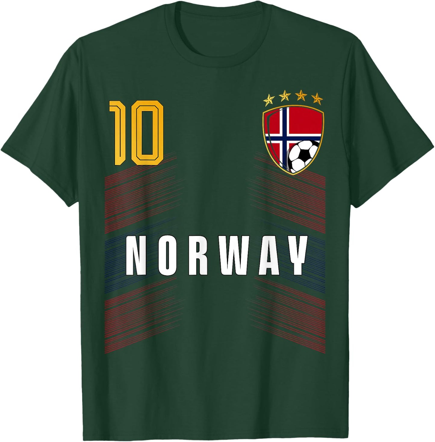 Norway Flag Norwegian Pride Lovers T-Shirt - T-Shirt | Forest