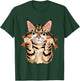 Retro Cute Cat Fish Art Eyes Fish Kitten Catfish Meow Funny T-Shirt - T-Shirt | Forest