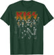 KISS Adult Slim Fit Black Cartoon T-Shirt - T-Shirt | Forest
