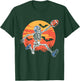 American Football Skeleton Player Halloween Men Boys Funny T-Shirt - T-Shirt | Forest