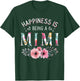 Happiness is Being a Mimi Announcement Mothers Day T-Shirt - T-Shirt | Forest