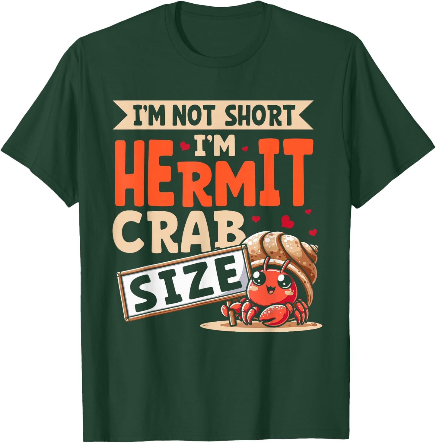 Hermit Crab T-Shirt - T-Shirt | Forest