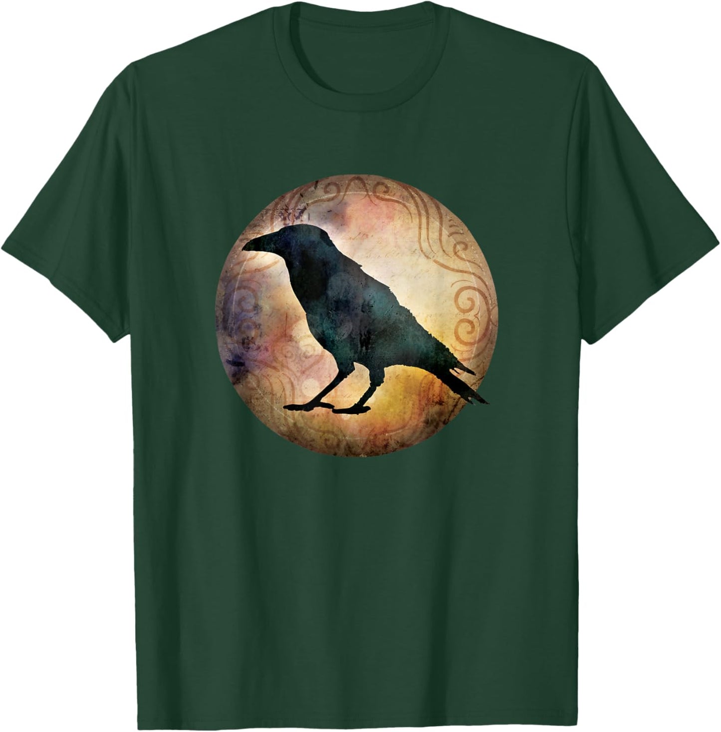 Crow Shirt - I Can Only Offer Love - Crow Raven Moon T-Shirt - T-Shirt | Forest