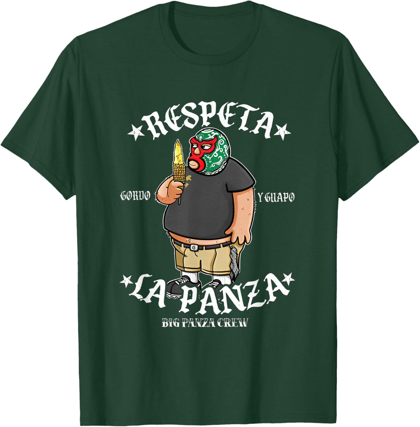 Respeta La Panza T-Shirt - T-Shirt | Forest