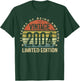 Vintage 2004 Limited Edition 21-Year-Old Gifts 21st Birthday T-Shirt - T-Shirt | Forest