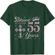 Blessed by God For 55 Years Old 55th Birthday Gift T-Shirt - T-Shirt | Forest