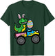 Kids Easter Dino Bunny On Monster Truck Boys Kids Toddler Youth T-Shirt - T-Shirt | Forest