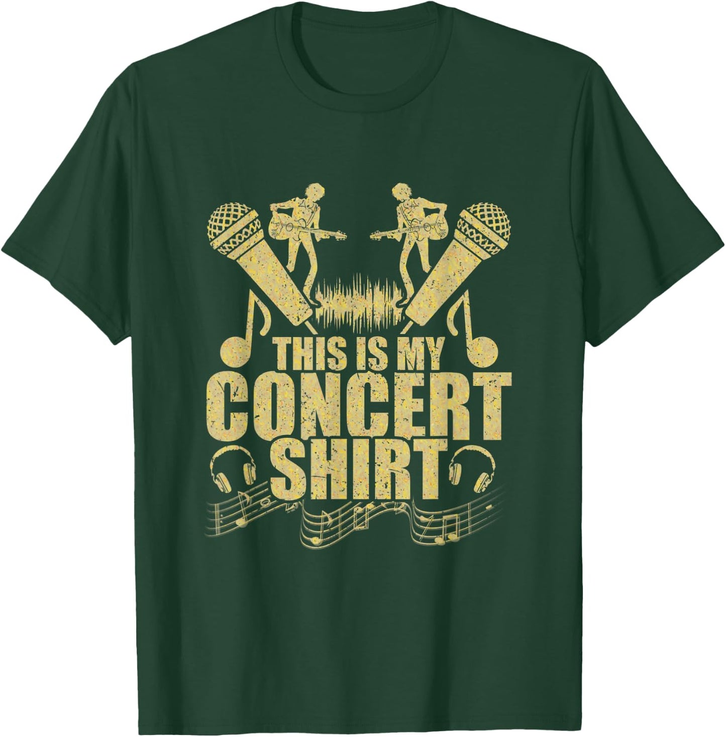 Funny Live Music Lover This Is My Concert T-Shirt - T-Shirt | Forest