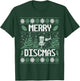 Vintage Disc Golf Ugly Christmas Merry Discmas Party T-Shirt - T-Shirt | Forest