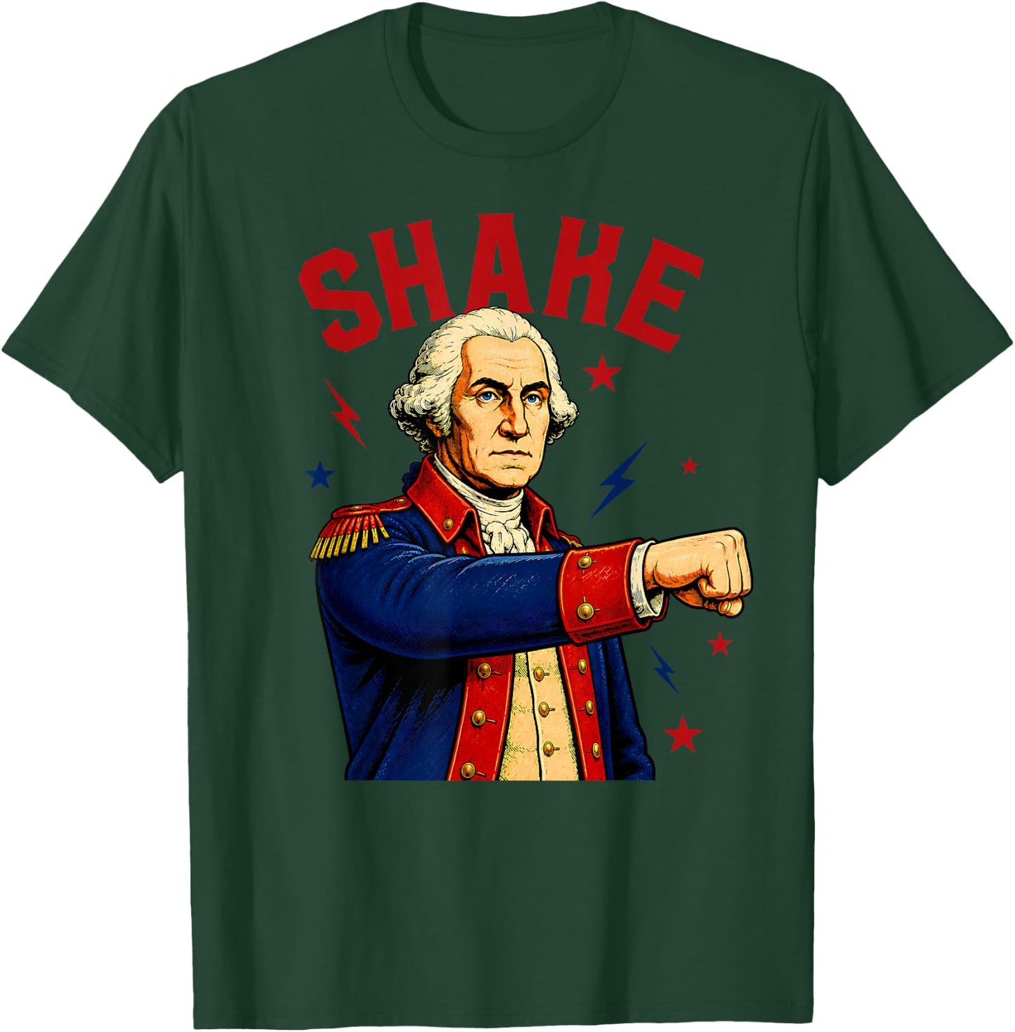 Funny Shake and Bake 4th of July Couple Matching T-Shirt - T-Shirt | Forest