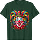 Helau Clown Carnival , black T-Shirt - T-Shirt | Forest