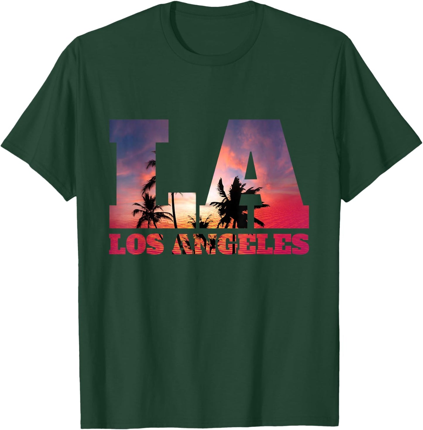 Los Angeles LA California Gift T-Shirt - T-Shirt | Forest