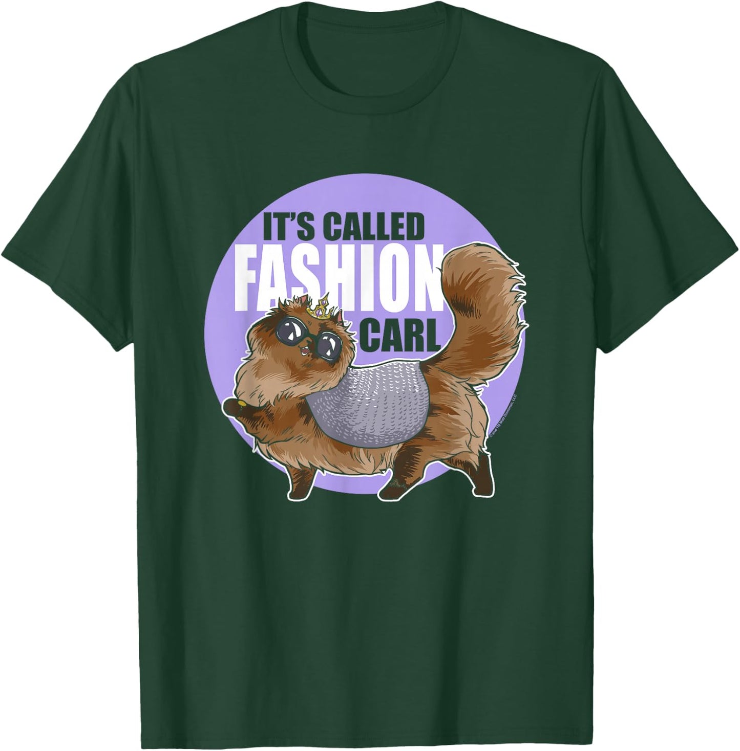 DCC It's Called Fashion Carl Princess Donut Book Series T-Shirt - T-Shirt | Forest