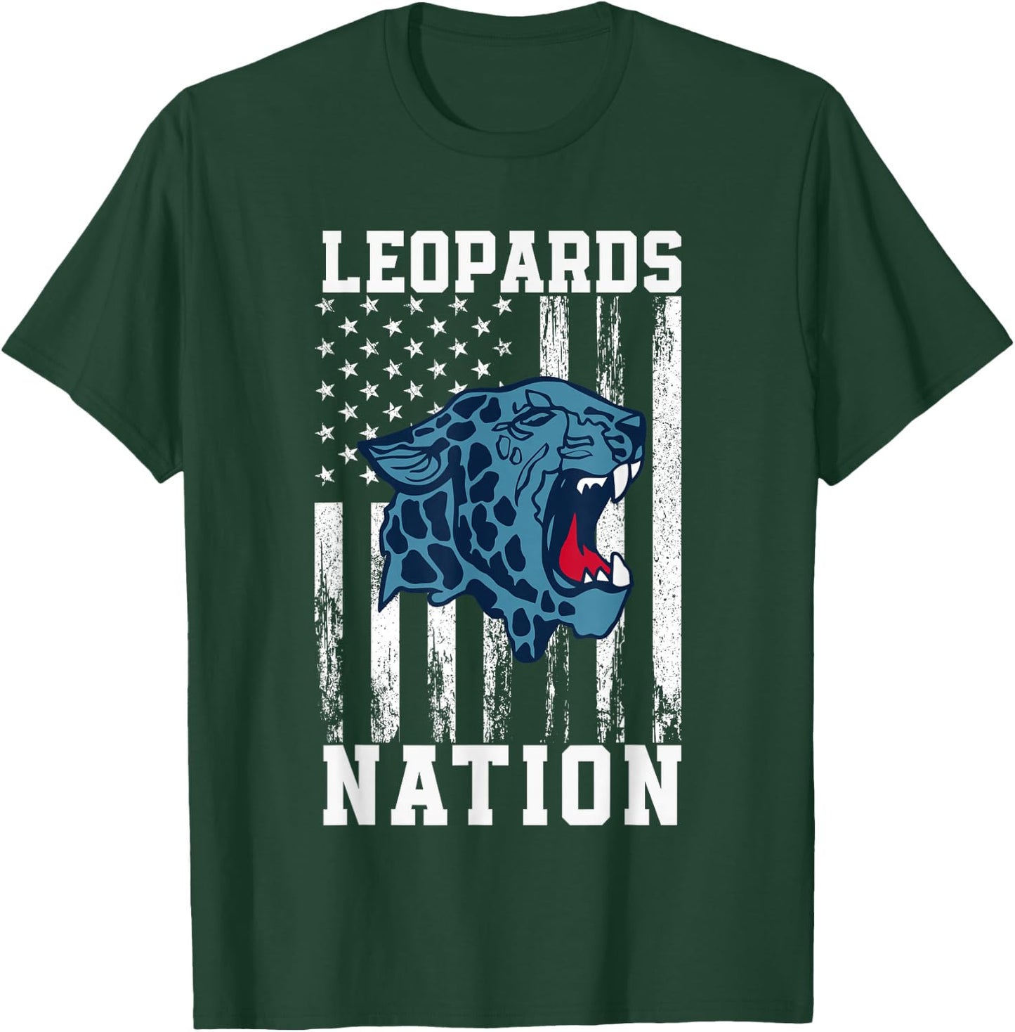 Louisville Leopards Logo Nation HS T-Shirt - T-Shirt | Forest