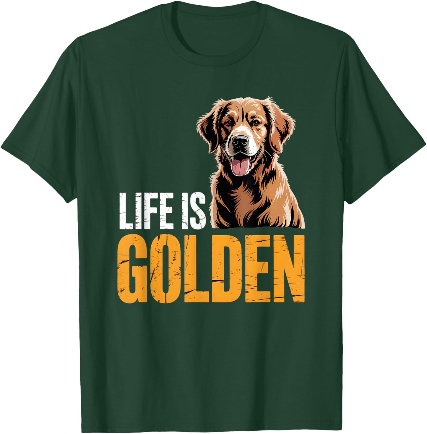 Golden Retriever T-Shirt - T-Shirt | Forest