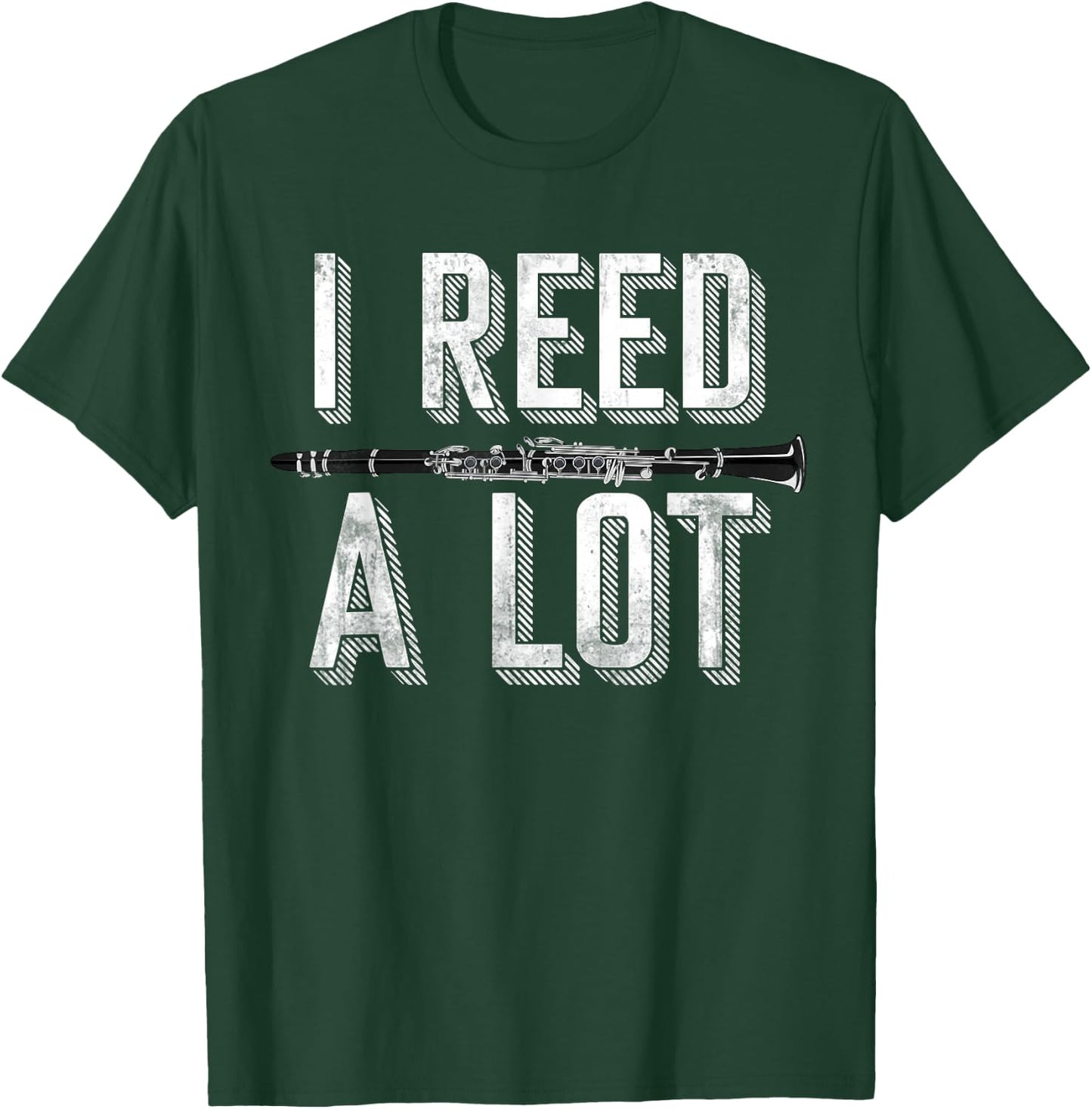 Clarinet Player Musical Instrument Gift Music Clarinet T-Shirt - T-Shirt | Forest