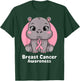 Hippo Hope Pink Ribbon T-Shirt - T-Shirt | Forest