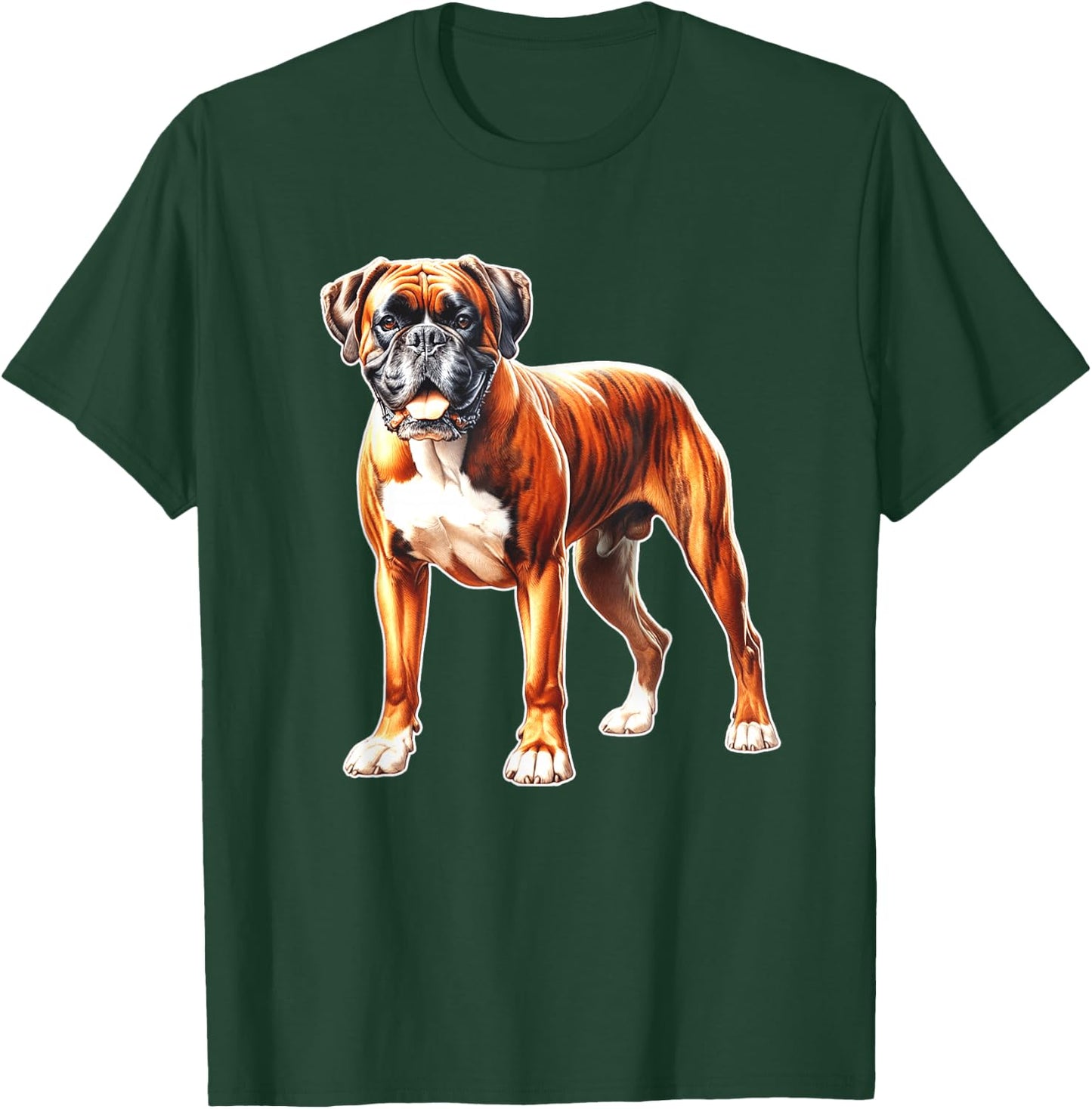 Boxer Bullmastiff Dog T-Shirt - T-Shirt | Forest