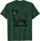 Masked Sheep Anti Face Mask T-Shirt - T-Shirt | Forest