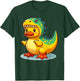 Dino Duck, Rubber Yellow Duck Dinosaur T-Shirt - T-Shirt | Forest