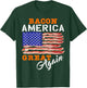 Bacon America Great Again Shirt Funny Barbecue BBQ 2024 T-Shirt - T-Shirt | Forest