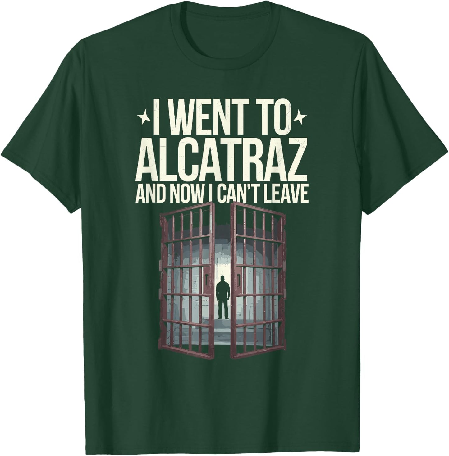 Prison Life Notorious Prison Alcatraz Inmates Penitentiary T-Shirt - T-Shirt | Forest