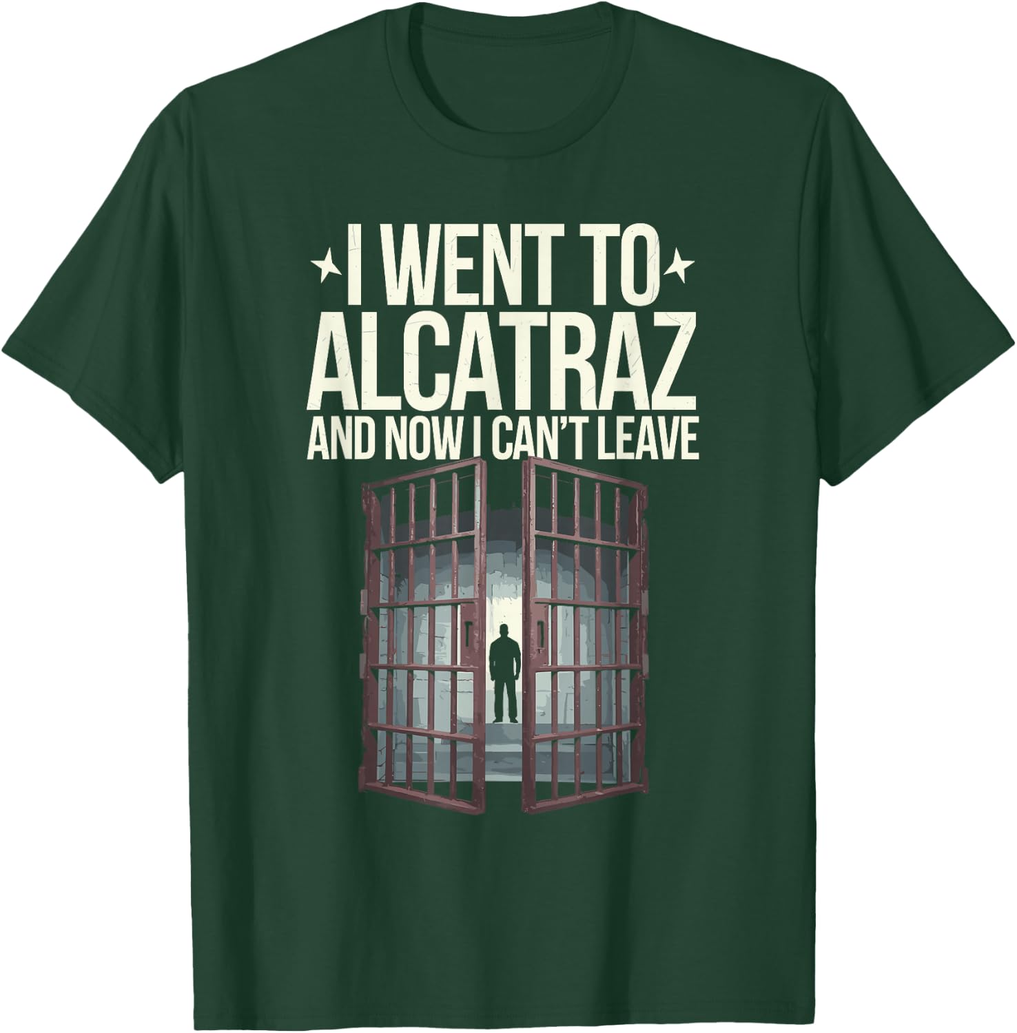 Prison Life Notorious Prison Alcatraz Inmates Penitentiary T-Shirt - T-Shirt | Forest