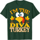 Thanksgiving I'm The Diva Turkey Matching T-Shirt - T-Shirt | Forest