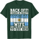 Funny Argentinian Husband Apparel Argentina Flag Roots T-Shirt - T-Shirt | Forest