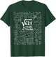 Teacher Gift Square Root of 625: 25 Years Of Teaching Women T-Shirt - T-Shirt | Forest