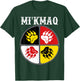 Micmac Mi'kmaq Nation Native American Medicine Wheel T-Shirt - T-Shirt | Forest