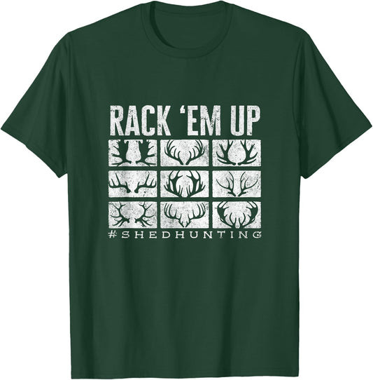 Shed Hunting Elk Shed Collector Antler Hunting Shed Hunting T-Shirt - T-Shirt | Forest