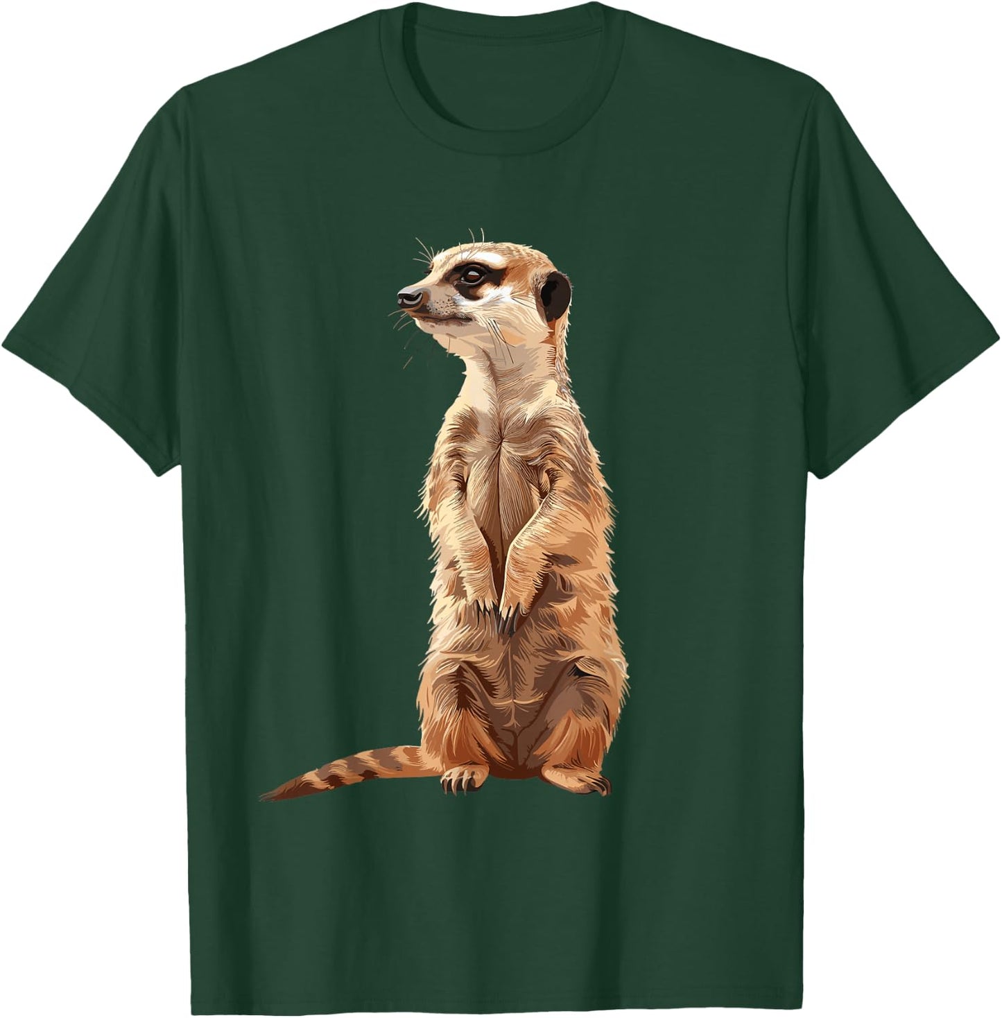 Meerkat , black T-Shirt - T-Shirt | Forest