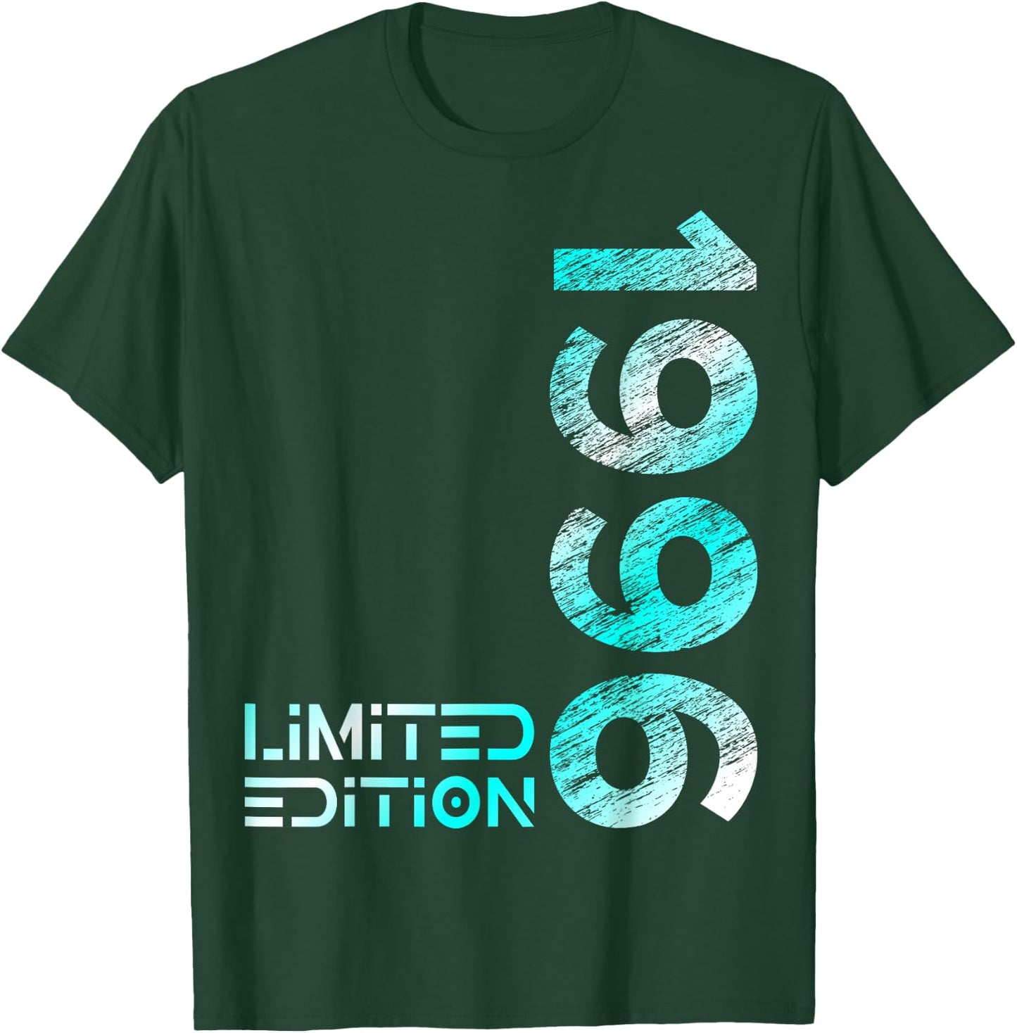 28th Birthday Limited Edition Vintage 1996 Man Woman , black T-Shirt - T-Shirt | Forest
