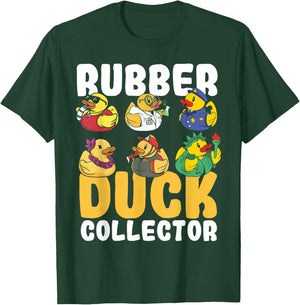 Rubber Duck Collector Rubber Duckie Yellow Rubber Duck T-Shirt - T-Shirt | Forest