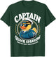 Cruise Duck Hunting Men's Funny Sea Captain Rubber Duck T-Shirt - T-Shirt | Forest