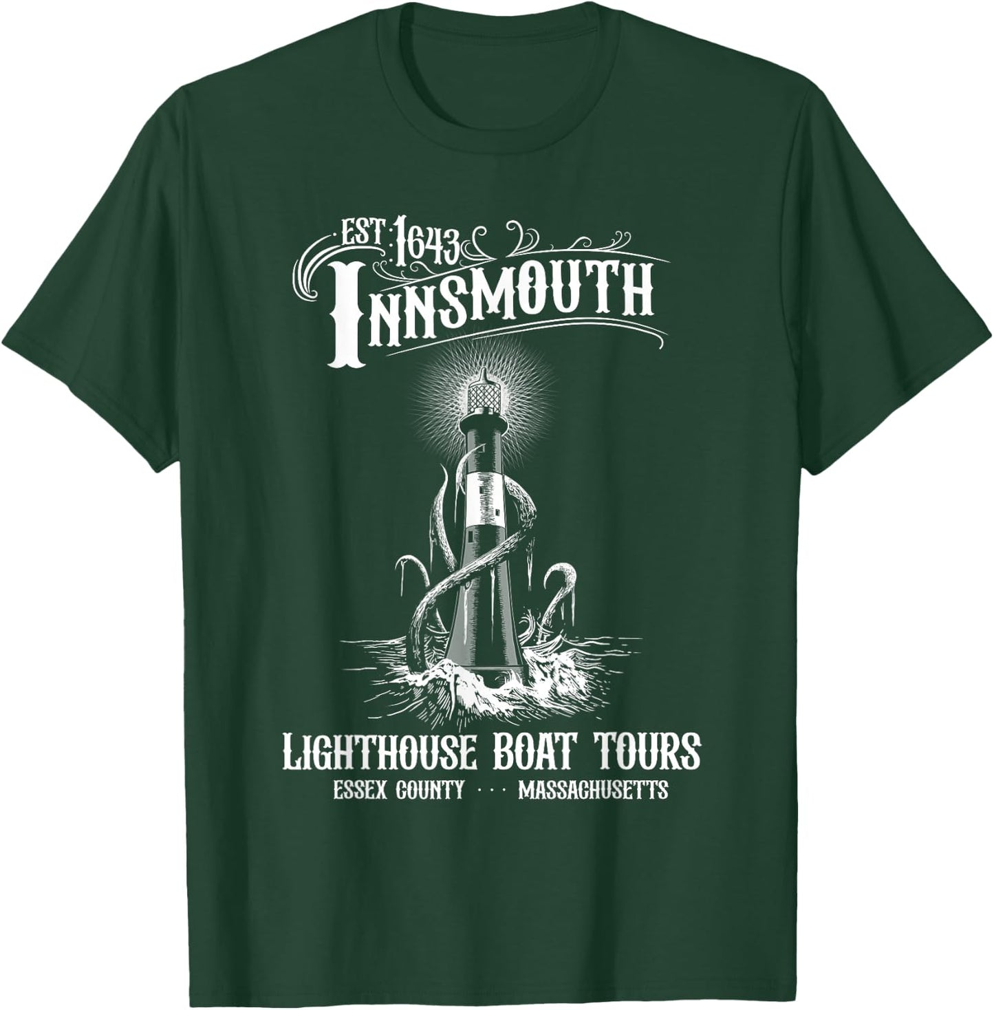 Cosmic horror Innsmouth T-Shirt - T-Shirt | Forest