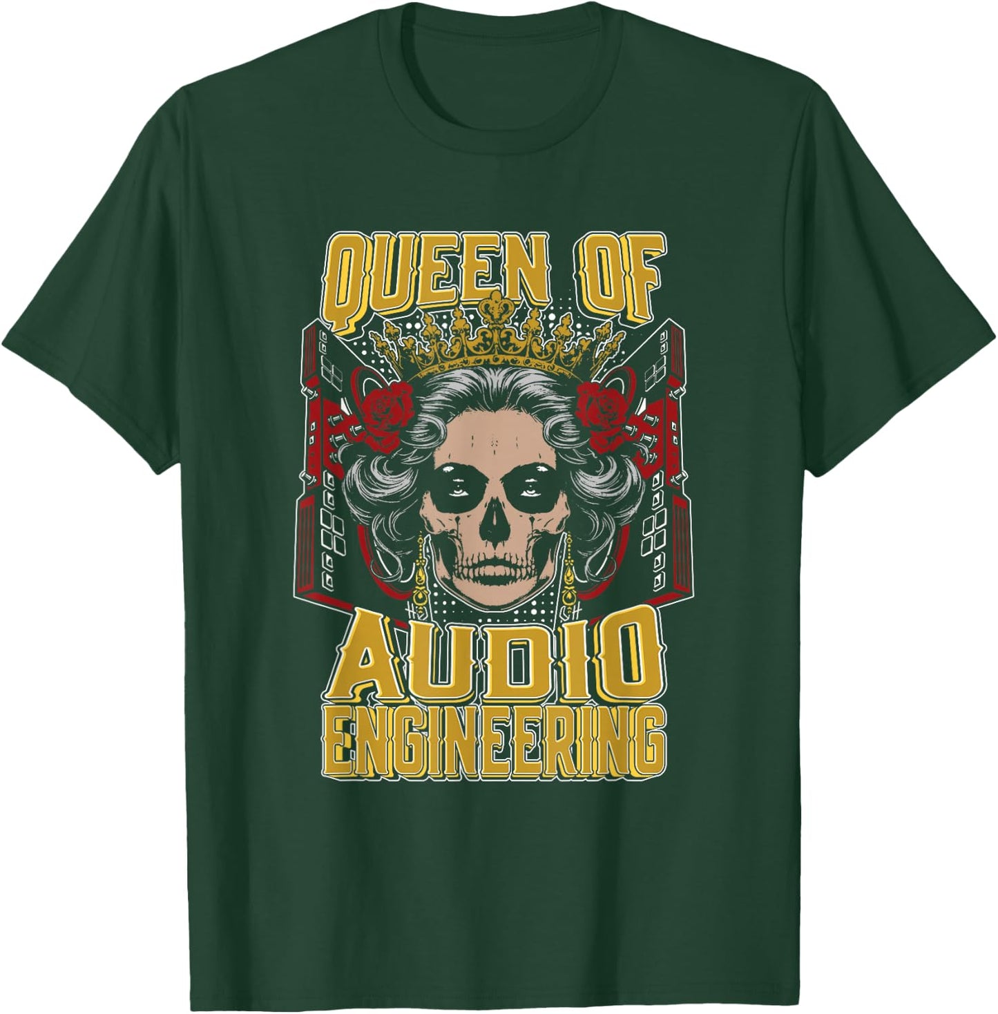 Sound Engineer - Operator Sound Technician T-Shirt - T-Shirt | Forest