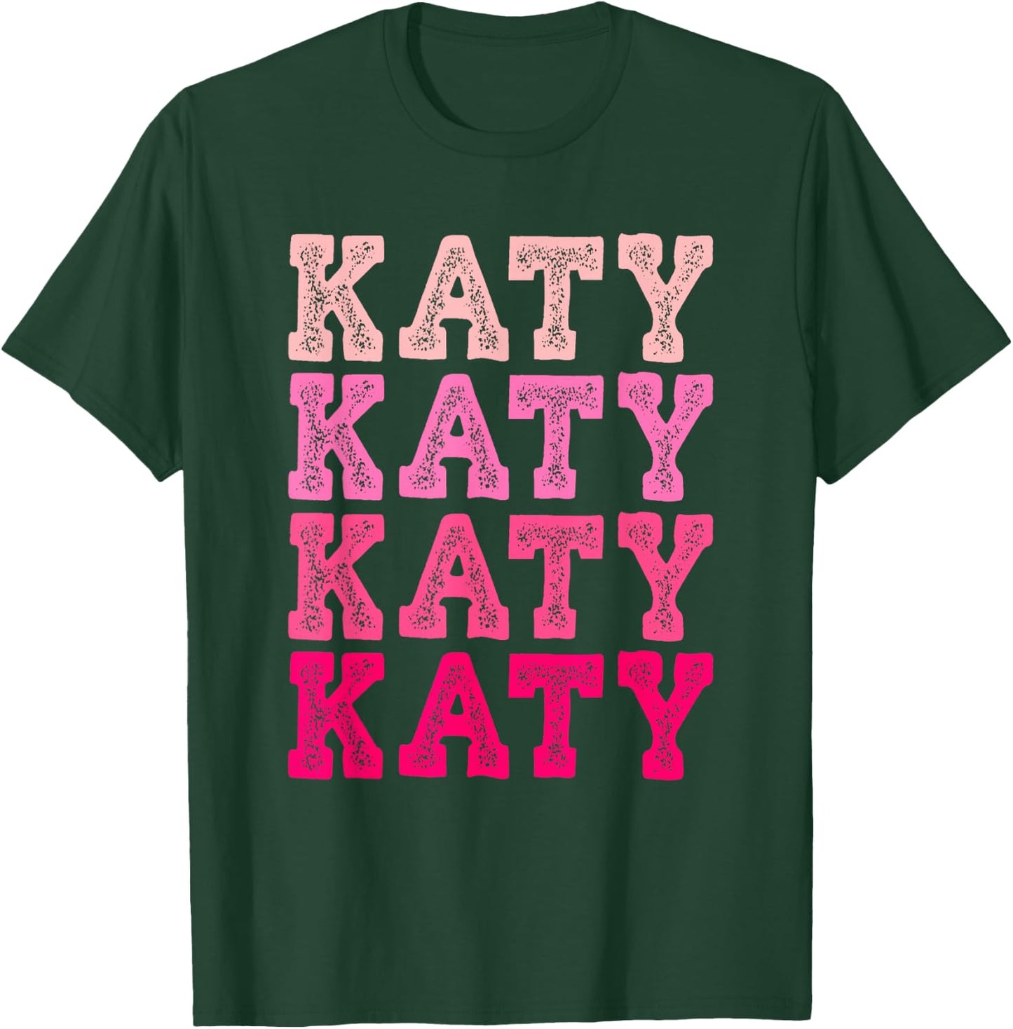 Katy First Name-d Boy Girl Baby Birth-day T-Shirt - T-Shirt | Forest