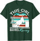 Serape Horse Barrel Racing This Girl runs on Jesus Rodeo T-Shirt - T-Shirt | Forest