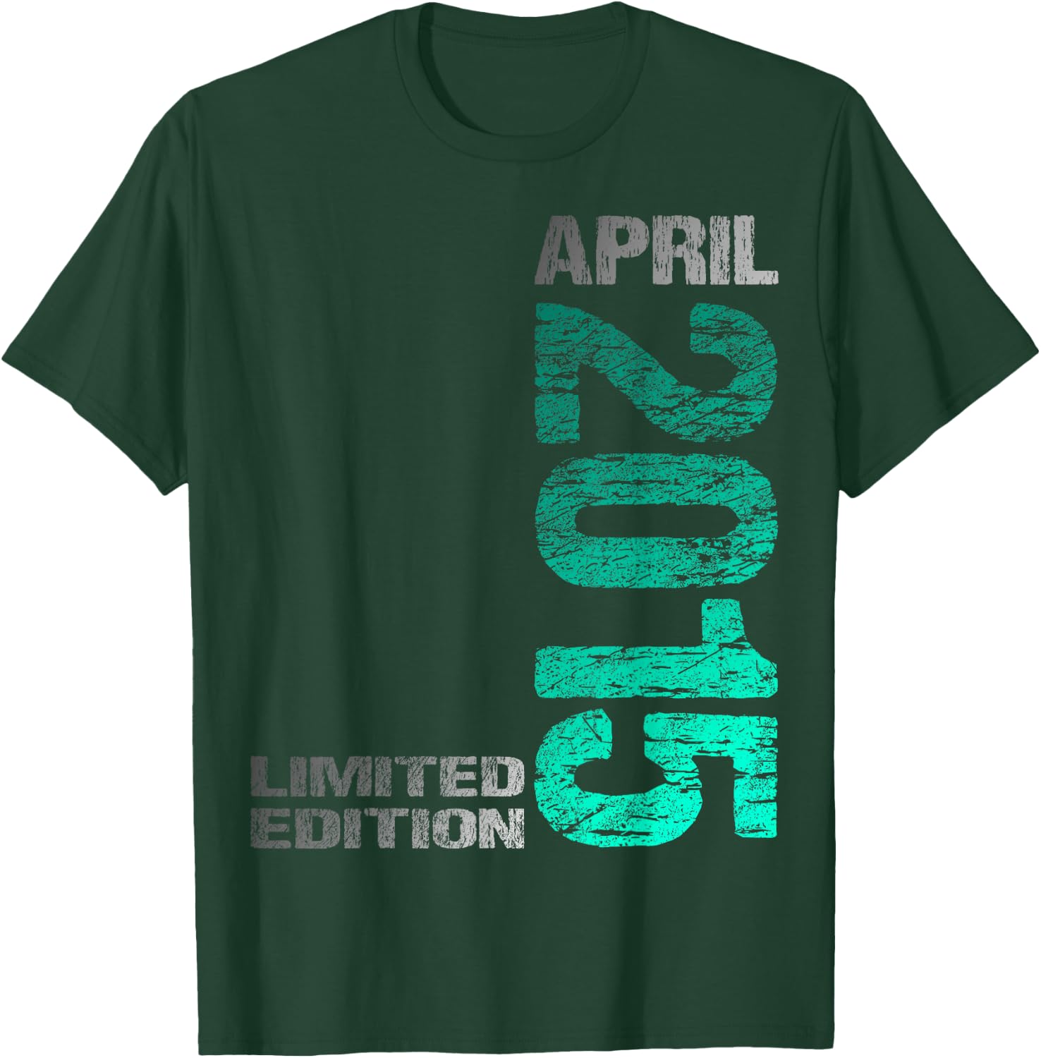 April 2015 Junge Mädchen 11. Geburtstag Limited Edition 11 T-Shirt - T-Shirt | Forest