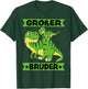 Dinosaur Big Brother 2025 Cute T-Rex Dino T-Shirt - T-Shirt | Forest
