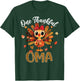 One Thankful Oma Autumn Fall Turkey Thanksgiving Women T-Shirt - T-Shirt | Forest