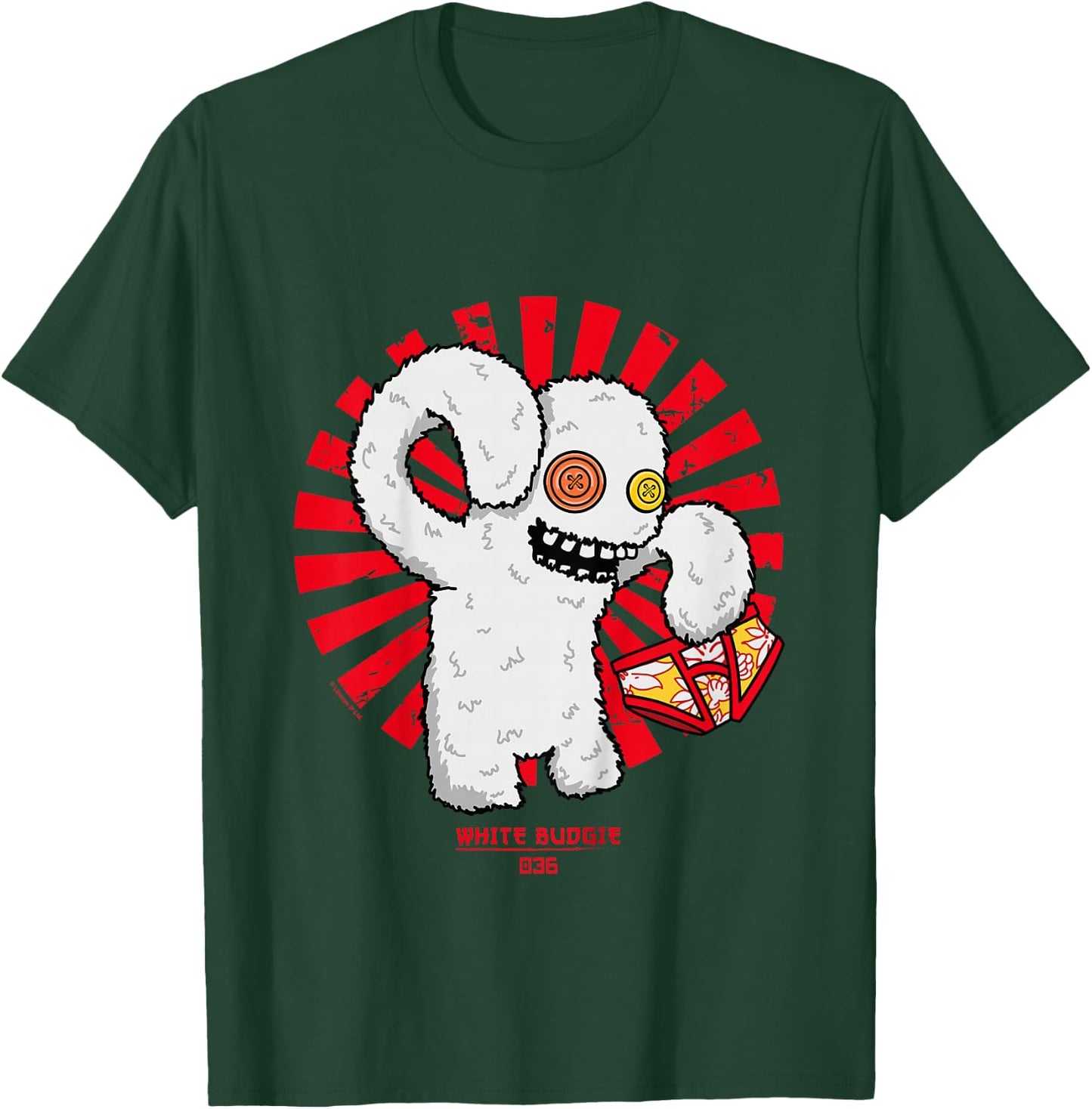 Fuggler Boombox Sketchy Squirrel Kids T-Shirt - T-Shirt | Forest