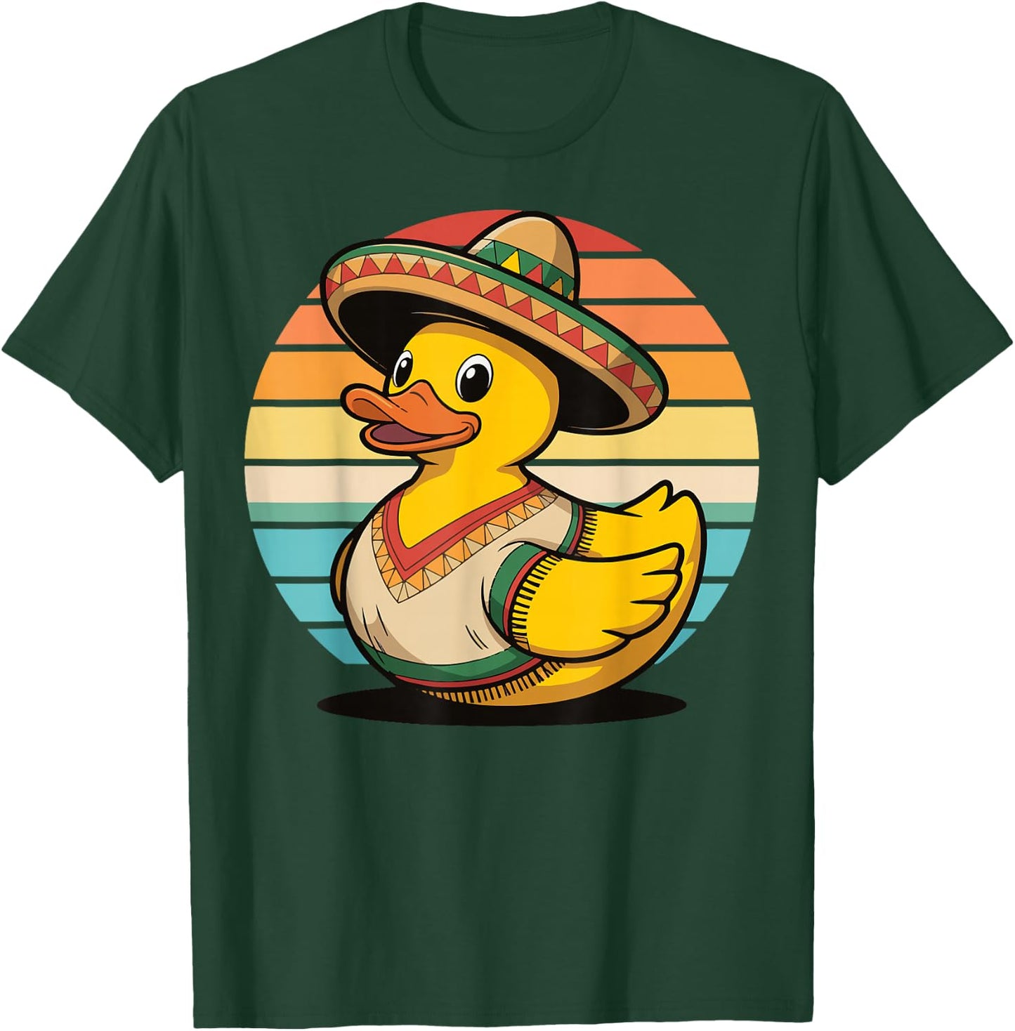 Rubber Duck Cinco De Mayo T-Shirt - T-Shirt | Forest