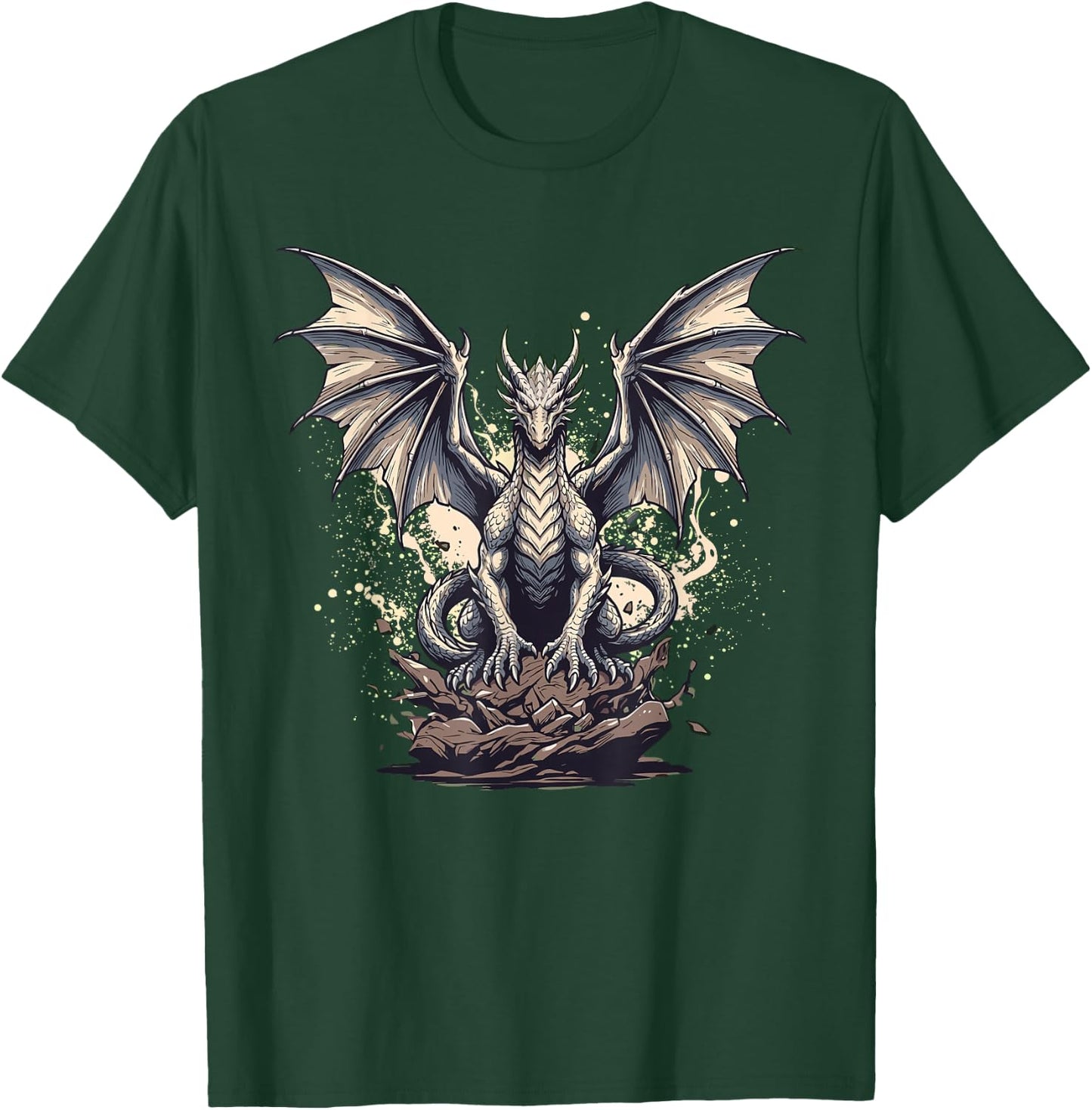Dragon Lover Graphic Dragons Men Boys Kids Women T-Shirt - T-Shirt | Forest