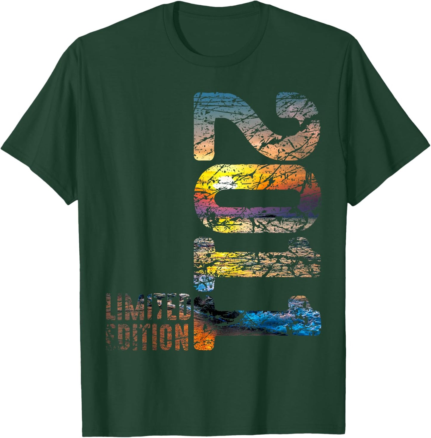 12th Birthday Boy Girl 12 Years 2011 Funny Gift , black T-Shirt - T-Shirt | Forest