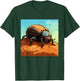 Retro Style Dung beetle T-Shirt - T-Shirt | Forest